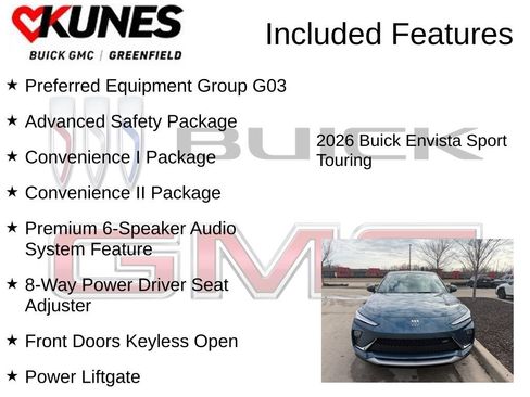 New 2026 Buick Envista Sport Touring w/ Convenience I Package image 3