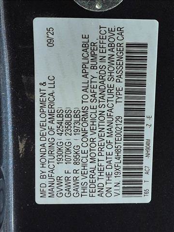 Used 2026 Honda Civic Sport image 25