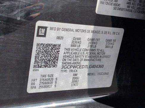 Used 2020 Chevrolet Silverado 1500 LT w/ Texas Edition image 31