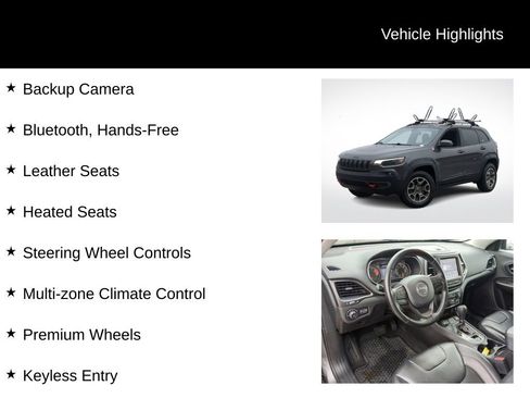 Used 2020 Jeep Cherokee Trailhawk w/ Cold Weather Group image 11