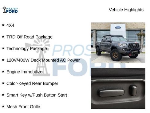 Used 2021 Toyota Tacoma TRD Off-Road w/ Technology Package AWD/4WD image 5