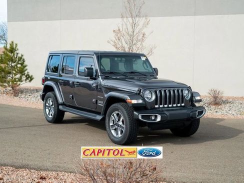 Used 2021 Jeep Wrangler Unlimited Sahara image 1