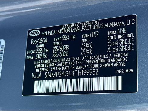 New 2026 Hyundai Santa Fe SEL w/ Tow & Go Package image 41