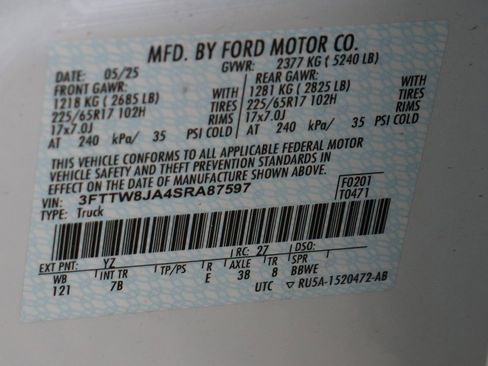 Used 2025 Ford Maverick XLT w/ Equipment Group 302A image 50