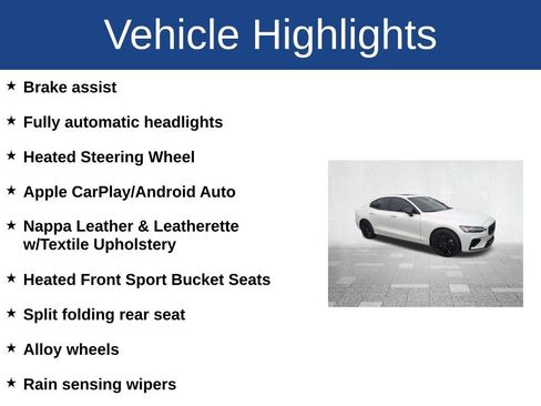 Certified 2024 Volvo S60 T8 Plus w/ Climate Package image 5