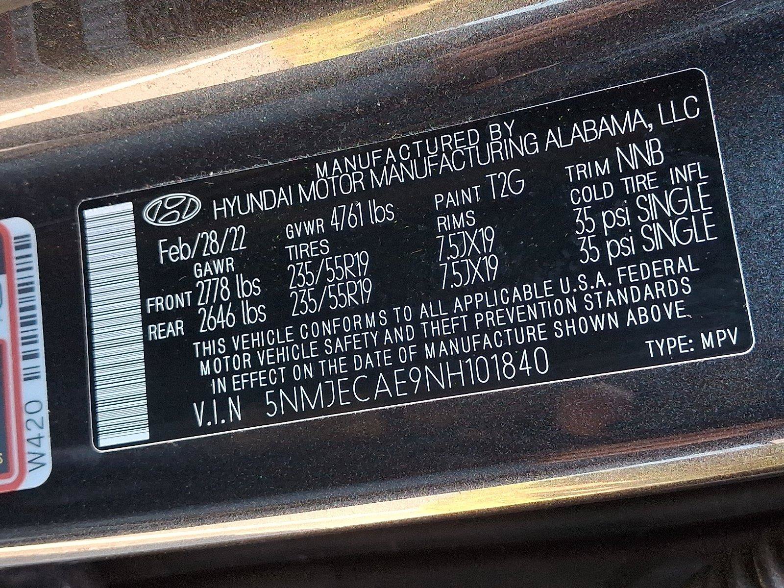 Used 2022 Hyundai Tucson Limited AWD/4WD image 29