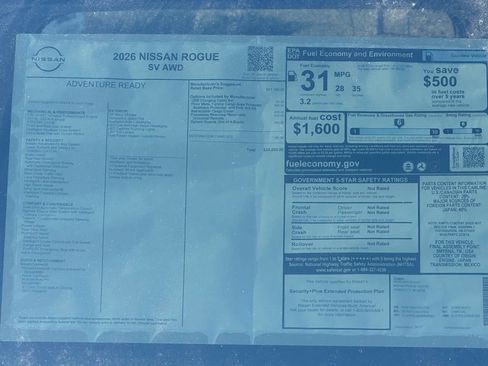 New 2026 Nissan Rogue SV image 14