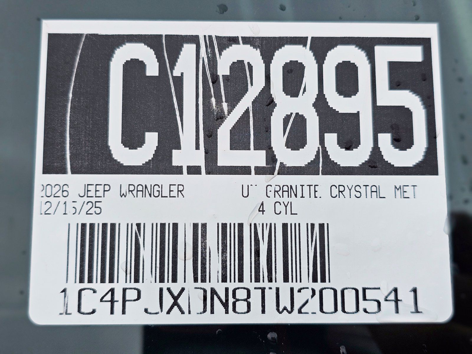 New 2026 Jeep Wrangler Unlimited Sport AWD/4WD image 11