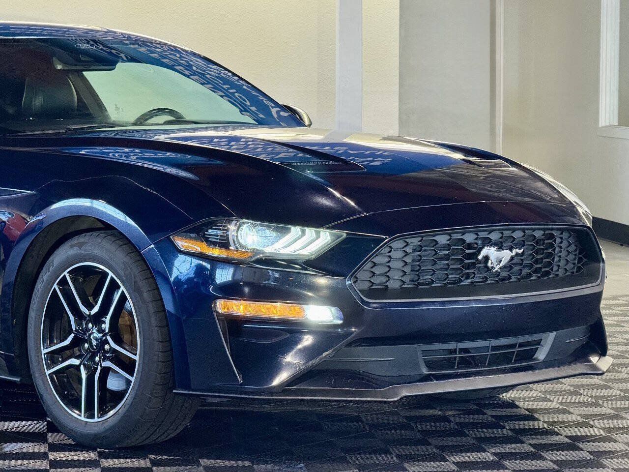 Used 2021 Ford Mustang Premium w/ Ford Safe & Smart Package RWD image 10