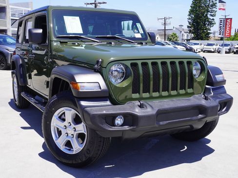 Used 2022 Jeep Wrangler Unlimited Sport AWD/4WD image 2