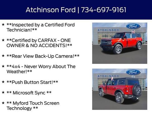 Certified 2023 Ford Bronco Big Bend image 4