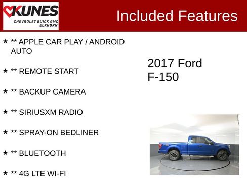 Used 2017 Ford F150 XL w/ Equipment Group 101A Mid AWD/4WD image 2