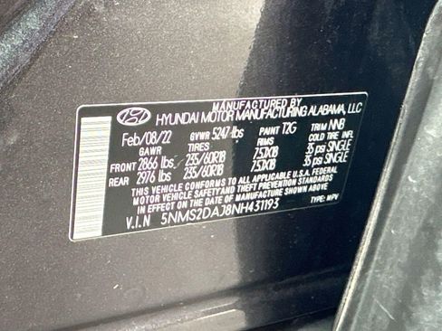 Used 2022 Hyundai Santa Fe SEL AWD/4WD image 32