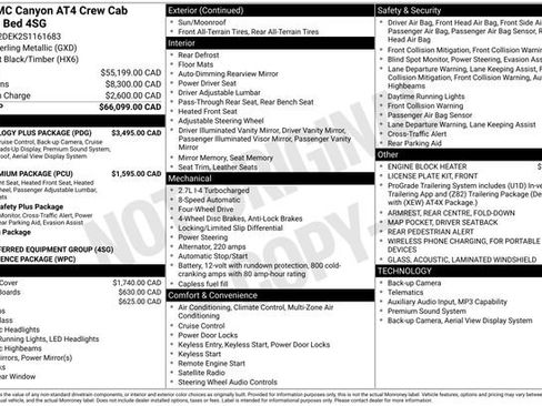 Used 2025 GMC Canyon AT4 w/ Technology Plus Package AWD/4WD image 23