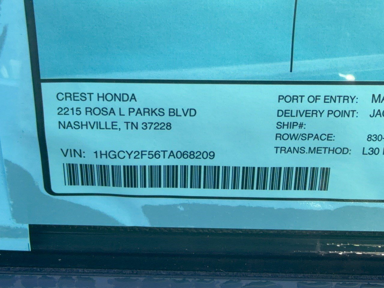 New 2026 Honda Accord Sport image 31