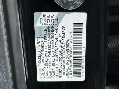 Certified 2025 Honda Pilot Elite image 15