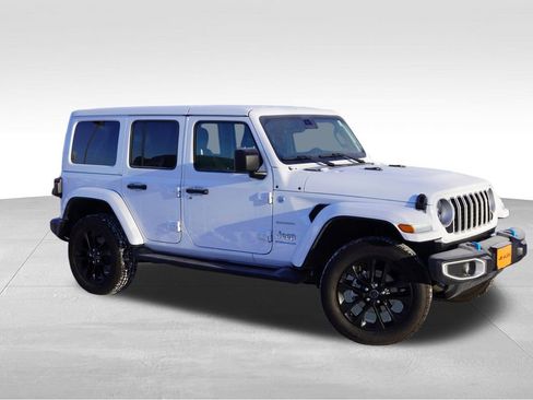 Used 2024 Jeep Wrangler Sahara 4xe w/ Safety Group image 2