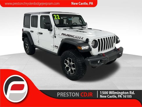 Used 2022 Jeep Wrangler Unlimited Rubicon w/ Cold Weather Group AWD/4WD image 1