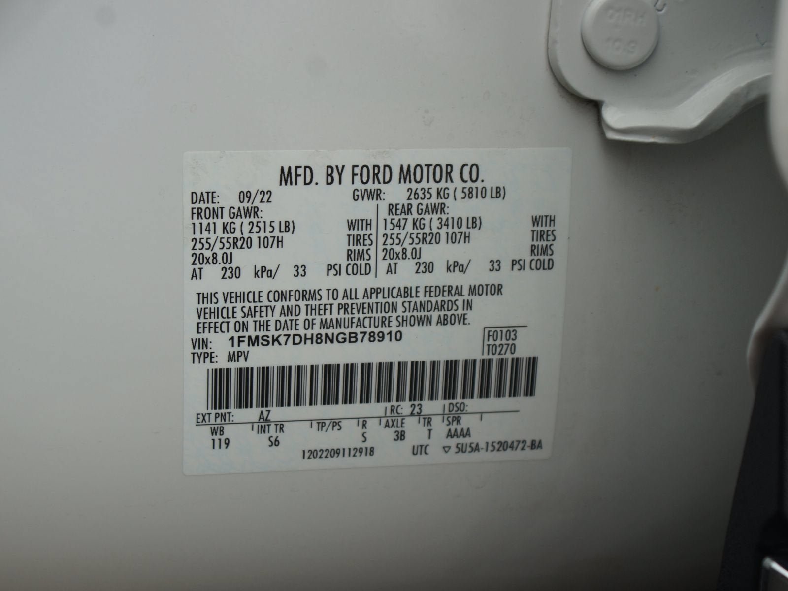 Used 2022 Ford Explorer XLT w/ Equipment Group 202A RWD image 28