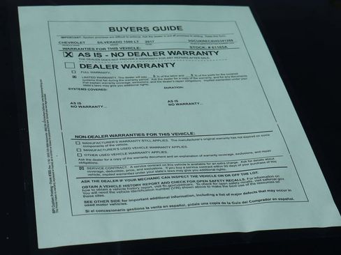 Used 2017 Chevrolet Silverado 1500 LT w/ All Star Edition AWD/4WD image 58