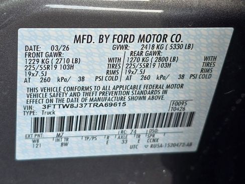 New 2026 Ford Maverick XLT AWD/4WD image 33