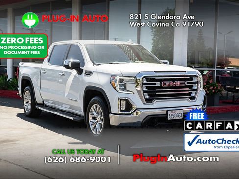 Used 2021 GMC Sierra 1500 SLT w/ SLT Premium Package AWD/4WD image 3