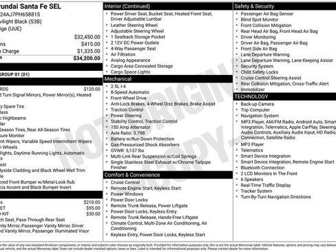Used 2023 Hyundai Santa Fe SEL FWD image 15