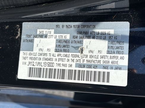 Used 2020 MAZDA MAZDA6 Touring FWD image 40