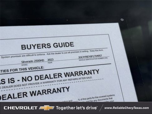 Used 2023 Chevrolet Silverado 2500 High Country w/ Safety Package II image 37