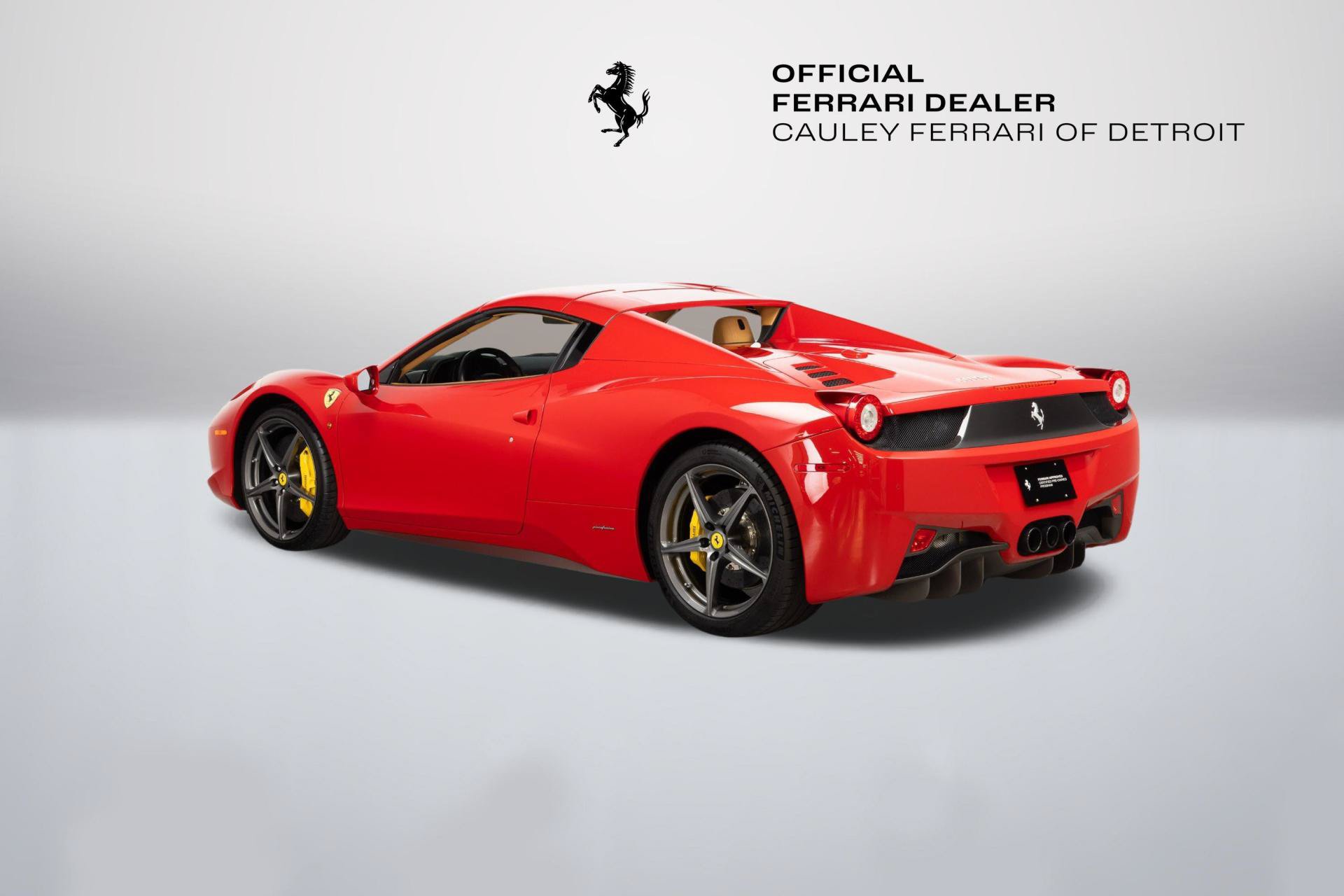 Certified 2013 Ferrari 458 Spider RWD image 15