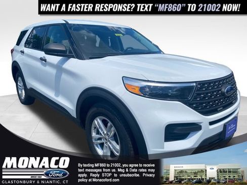 Certified 2022 Ford Explorer 4WD w/ Class IV Trailer Tow Package image 1