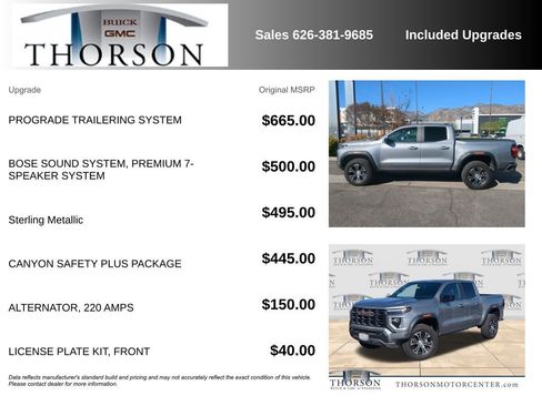 Used 2024 GMC Canyon AT4 w/ Canyon Safety Plus Package image 6
