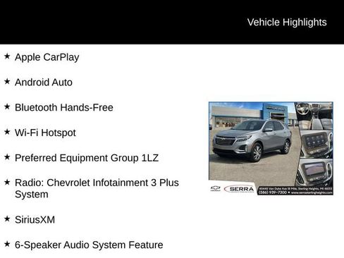 Certified 2024 Chevrolet Equinox Premier w/ LPO, Floor Liner Package AWD/4WD image 4