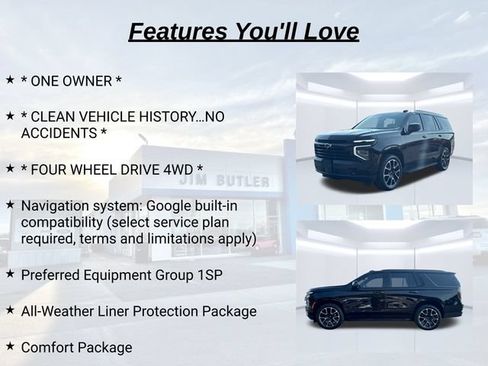 Used 2025 Chevrolet Tahoe RST w/ Comfort Package AWD/4WD image 10