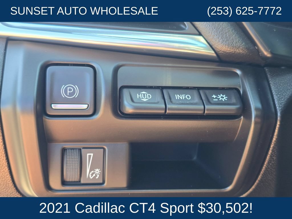 Used 2021 Cadillac CT4 Sport w/ Technology Package AWD/4WD image 27