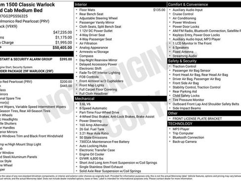 Certified 2023 RAM 1500 Classic Warlock AWD/4WD image 7