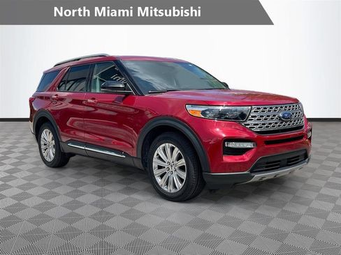 Used 2023 Ford Explorer Limited w/ Limited Technology Package RWD image 1