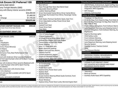 Certified 2022 Buick Encore GX Preferred w/ Cold Weather Comfort Package image 5