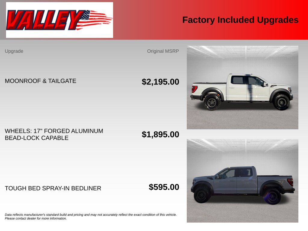 Certified 2023 Ford F150 Raptor AWD/4WD image 6