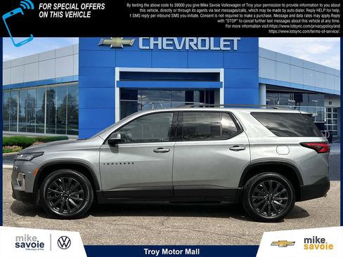 Certified 2023 Chevrolet Traverse RS w/ LPO, Floor Liner Package AWD/4WD image 2