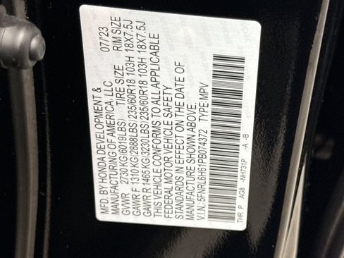 Used 2023 Honda Odyssey EX-L image 13