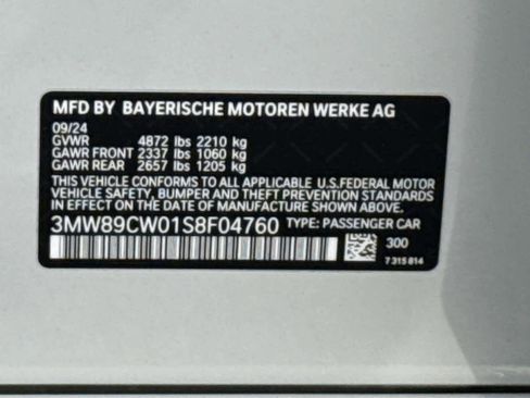 Certified 2025 BMW 330i xDrive Sedan w/ M Sport Package image 32