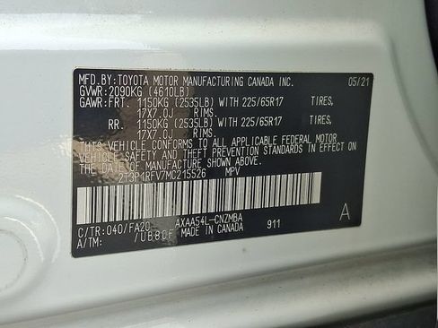 Used 2021 Toyota RAV4 XLE w/ Convenience Package AWD/4WD image 26