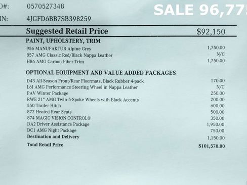 New 2025 Mercedes-Benz GLE 53 AMG 4MATIC Coupe image 25