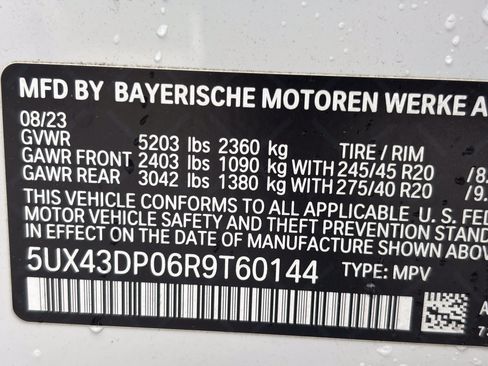 Used 2024 BMW X3 sDrive30i w/ Premium Package RWD image 13