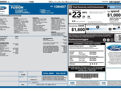 Used 2017 Ford Fusion SE w/ Fusion SE Technology Package AWD/4WD image 7