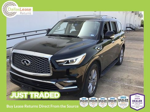 Used 2019 INFINITI QX80 Luxe w/ Cargo Package RWD image 1