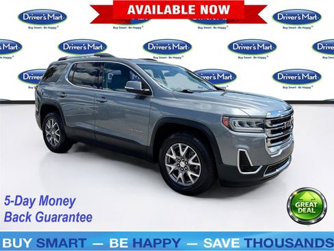 Used 2021 GMC Acadia SLT FWD image 1