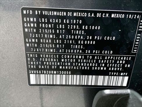 Certified 2024 Volkswagen Taos S image 34