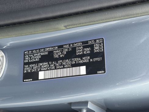 Certified 2023 Volvo XC90 B5 Core AWD/4WD image 37